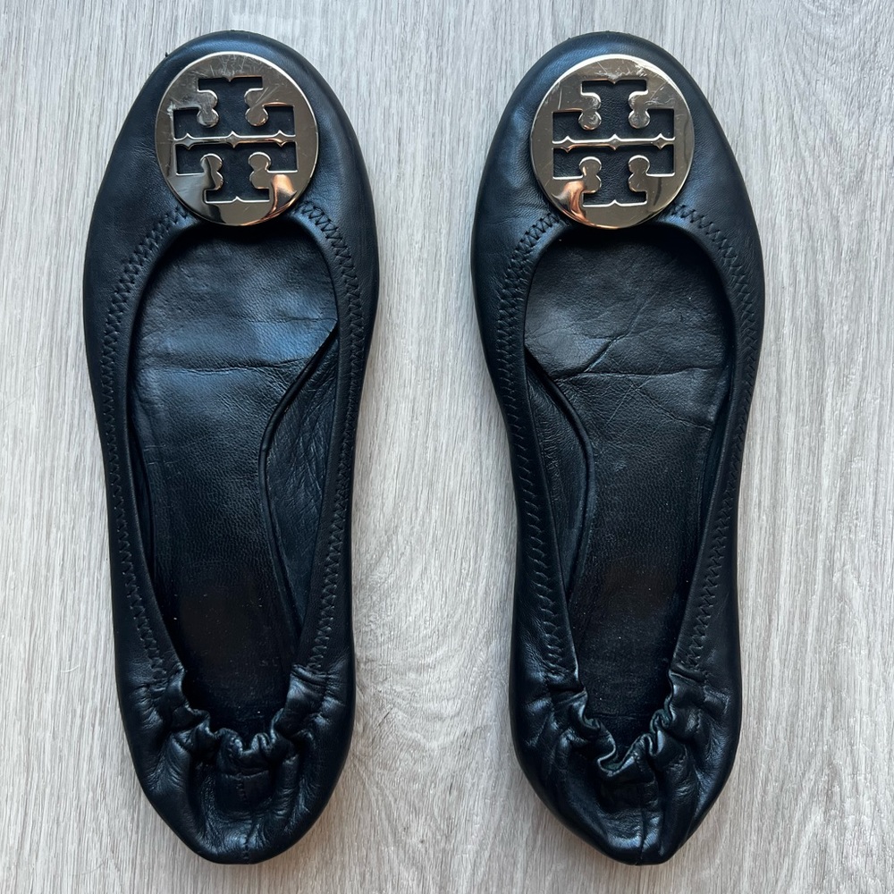 Tory Burch classic black flats